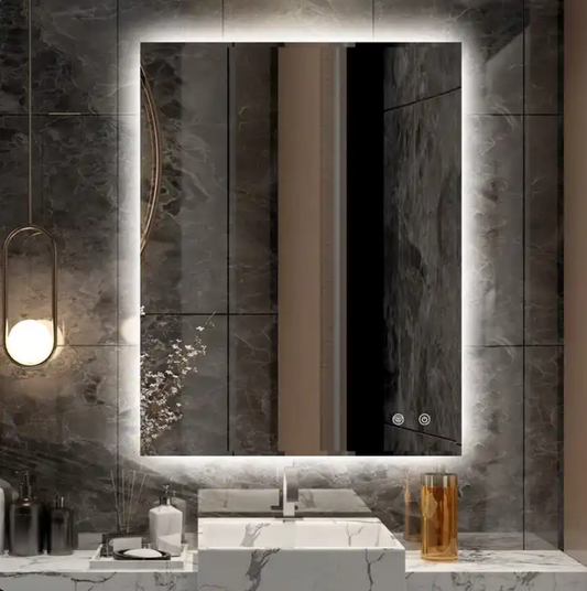 ILLUMINATED DRESSING TABLE MIRROR WITH LIGHTS