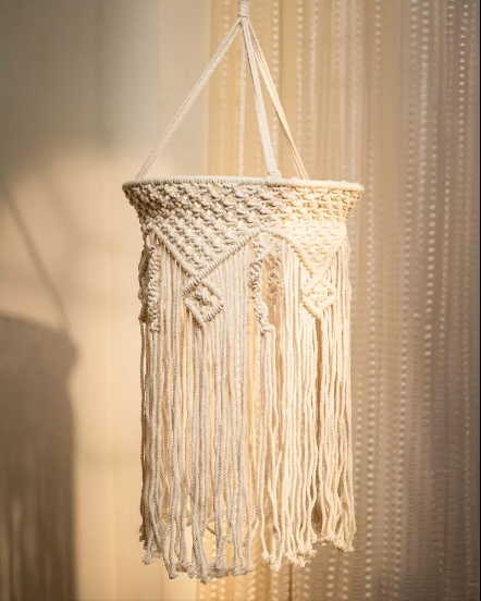 MACRAME LARGE CHANDELIER