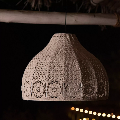 CROCHET HANDMADE CEILING LAMP
