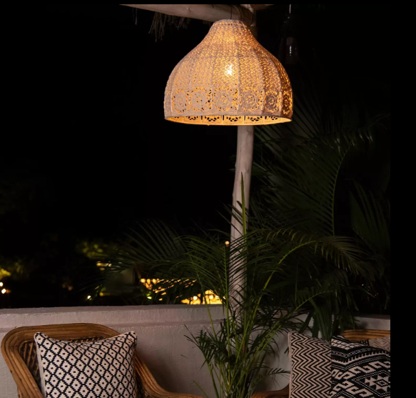 CROCHET HANDMADE CEILING LAMP