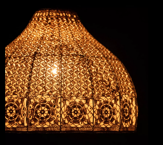 CROCHET HANDMADE CEILING LAMP