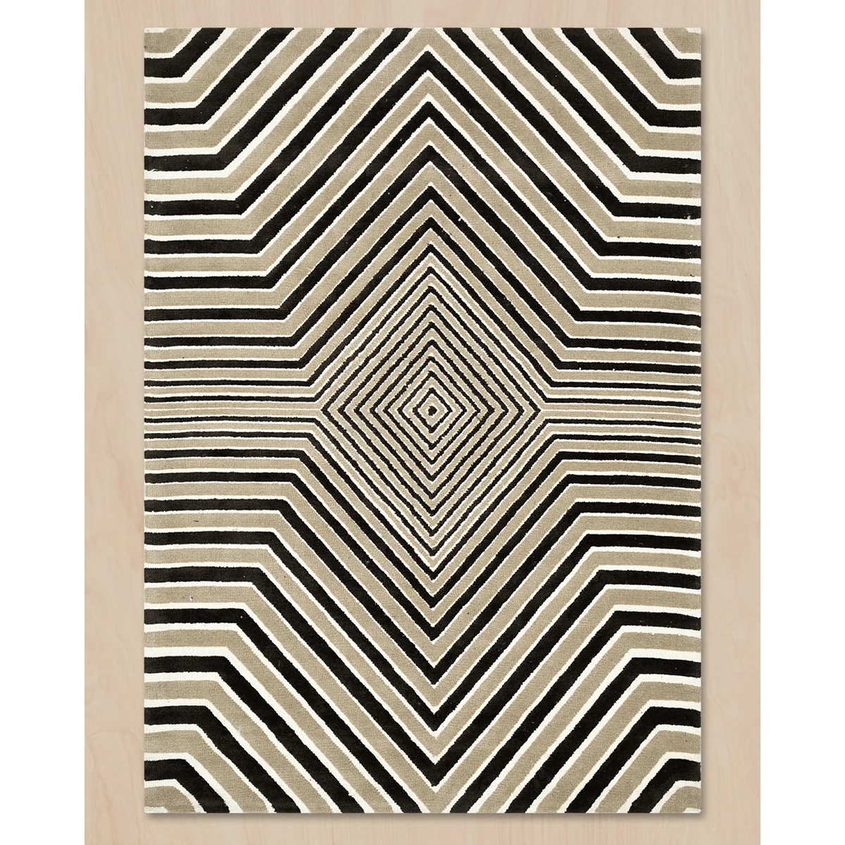 VECTOR WEAVE KNITTED RUG
