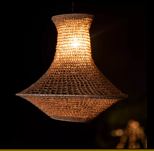 CROCHET HANDMADE CEILING LAMP