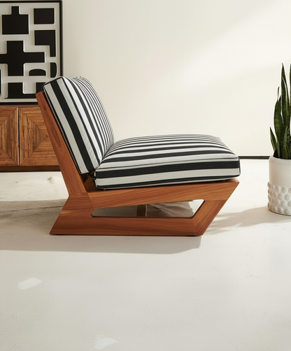 SOLID WOOD TEFFE EASY CHAIR