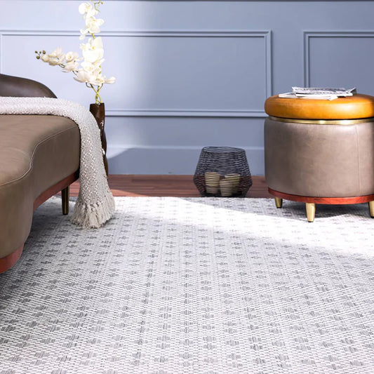 VARFI HAND LOOM RECYCLED POLYESTER RUG