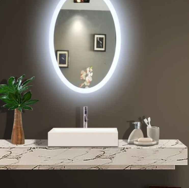 PREMIUM OVAL BELGIUM LED MIRROR