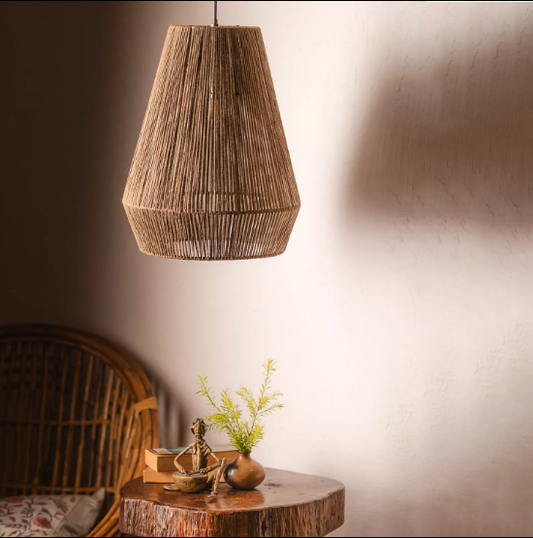 JUTE HANDMADE CEILING LAMP