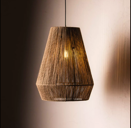 JUTE HANDMADE CEILING LAMP
