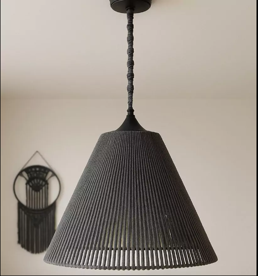 CLASSIC CONE COTTON PENDANT LAMP