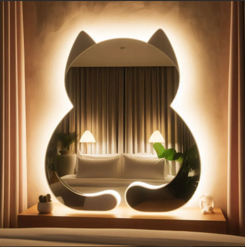 SNORLAX LED MIRROR