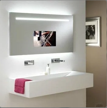 LUXURY SMART ANDROID TV LED MIRROR WITH REMOTE CONTROL