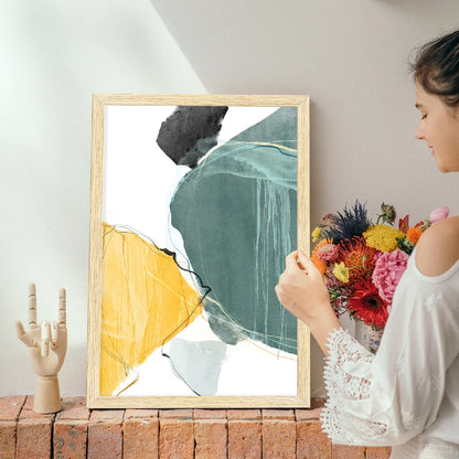 ABSTRACT ART PAINTINGS SET OF 3